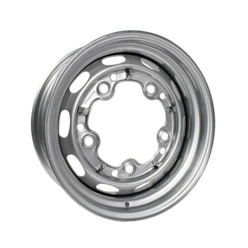 Silver steel wheel - steel, 4.5x15"