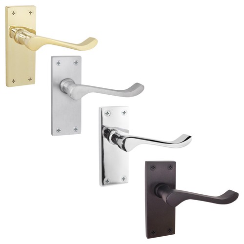 Door handles victorian scroll - door,