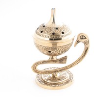 Brass Incense Burner Swan |