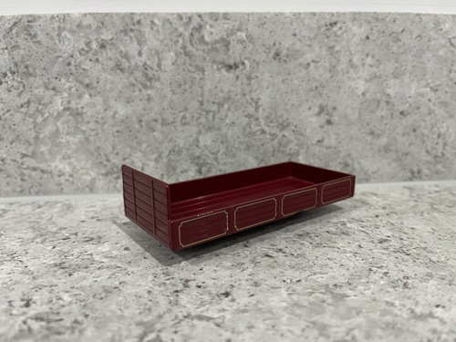 Corgi red dropside flatbed - red,