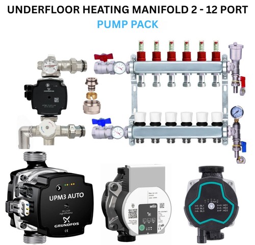 Underfloor heating manifold - manifold, 2