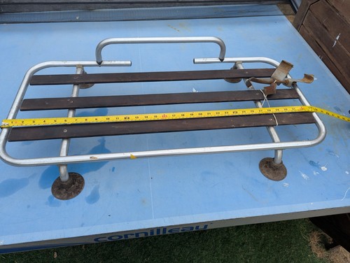 Classic car boot rack - wood, &