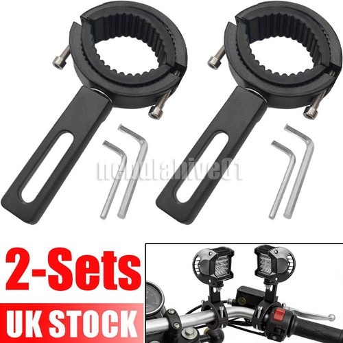 Motorcycle mount brackets - 2x,