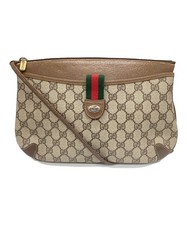 GUCCI GG Supreme Shoulder Bag 904・02・026 Brown