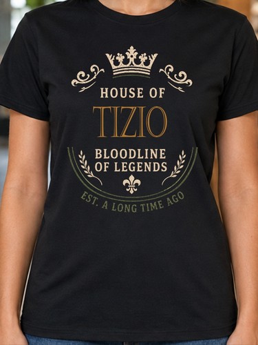 Tizio family name women - tizio, women's