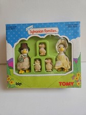 Sylvanian Families TOMY Vintage Puddleford Duck Family Boxed Calico Critters
