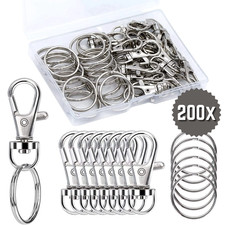200-Pcs Metal Swivel Lanyard