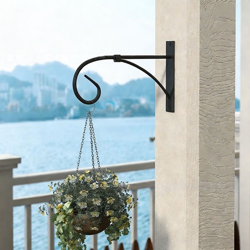 Hanging basket bracket - bracket, for