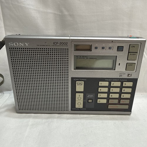 Sony icf 2002 vintage - sony, pll