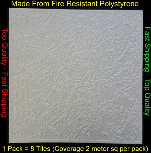 Polystyrene ceiling tile - polystyrene,