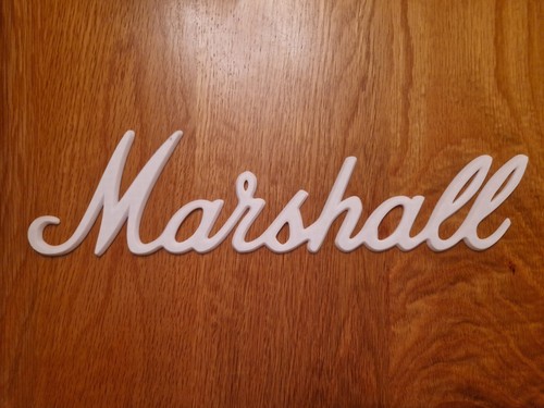 Marshall logo badge speaker - logo,