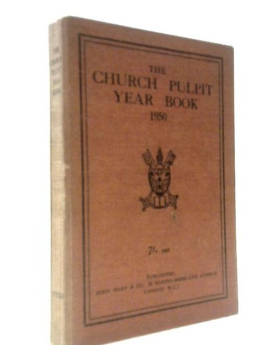 The church pulpit year - pulpit, book