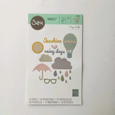 Sizzix Thinlits Die Set Rainy