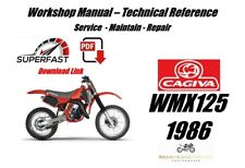 Cagiva WMX125 WMX 125  Service