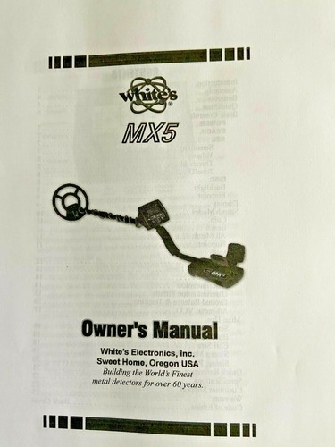 Whites metal detector - 5,