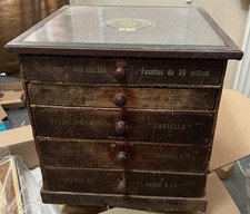 ANTIQUE HABERDASHERY CABINET