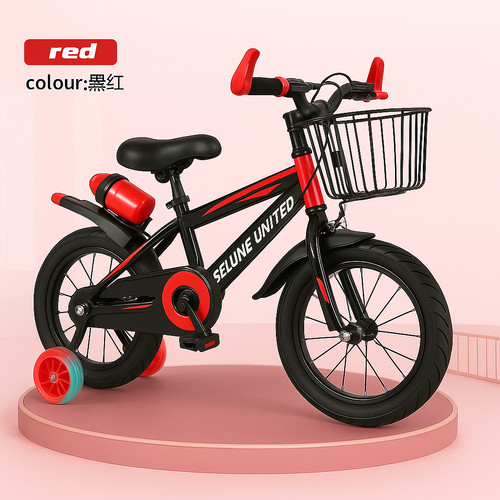 Inch kids bike children - bike, red