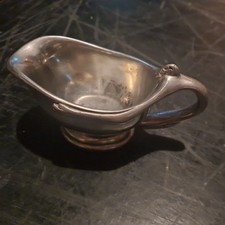 Vintage Carrol Boyes South Africa Design Metal Abstract Man Gravy Boat Jug