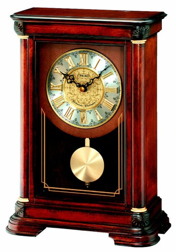 Seiko dark wooden westminster - wooden,