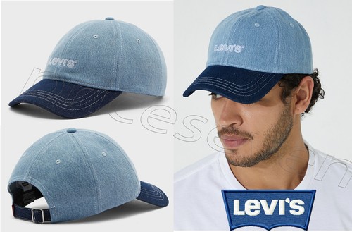 Levi vintage logo blue denim - logo,