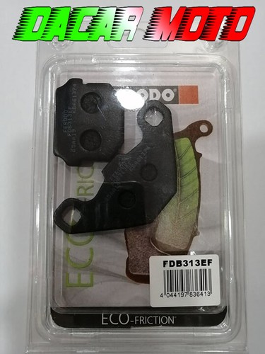 Pair brake pads ferodo rear - ferodo,