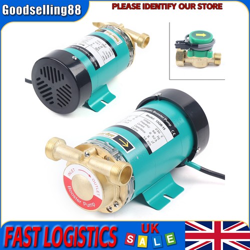 Hot water booster mains - water,