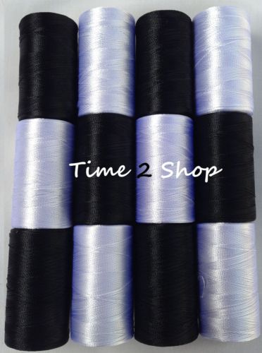 Pack black pure silk - 12,