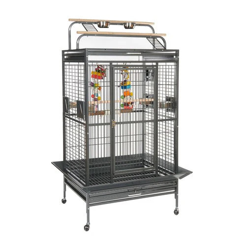 Antique santos play - antique, parrot
