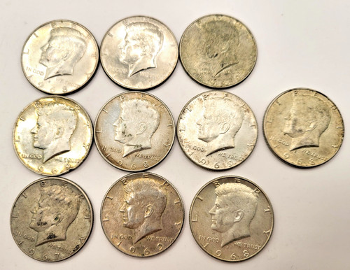 Usa silver kennedy half - silver,
