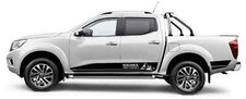 Nissan Navara Side Stripes Graphics Both Sides Decals Mountains Stickers