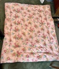 Beautiful Eiderdown down feather filled floral paisley design 60x42 inches