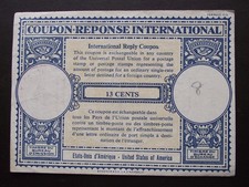 UNITES STATES. INTERNATIONAL REPLY COUPON@13 cents. TIMES SQUARE,NEW YORK (1956)