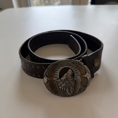 Western detachable buckle belt - detachable,