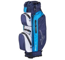 Mizuno BR-DRI Waterproof Golf Cart Bag in Navy/Blue - Brand New 2025 Boxed
