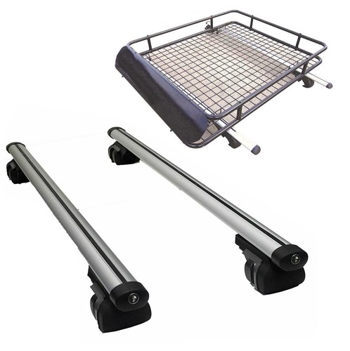 Steel locking roof rack cross - roof,