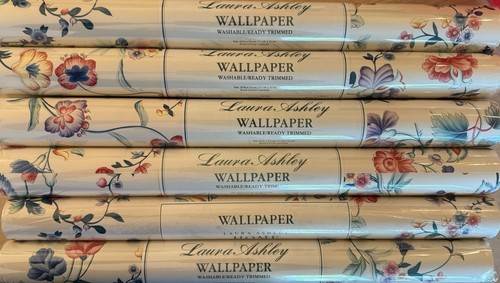 Vintage laura ashley wallpaper