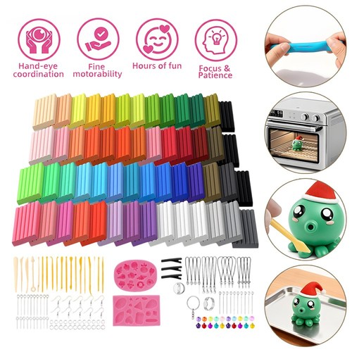 Polymer clay set pcs - set,