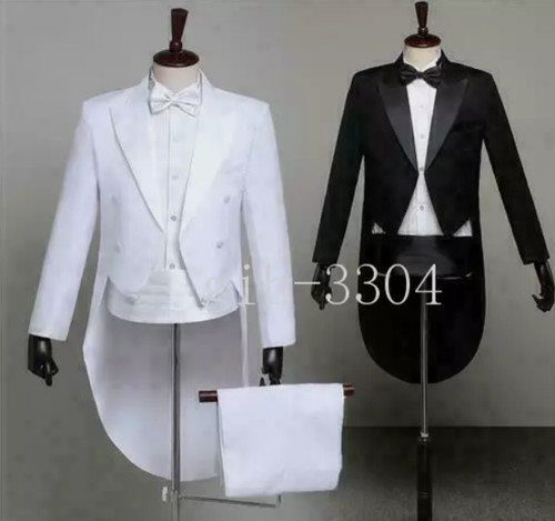Men tuxedo black magic suit - men's,