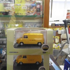 Oxford 76SHP012 SHP012 1/76 OO BLMC Leyland Sherpa Van British Rail Barbed Wire