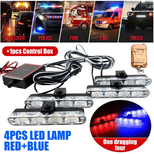 Led red blue - red, &