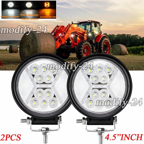 2pcs round led work - round,