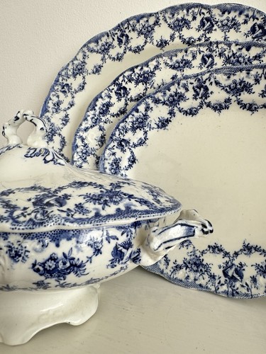Antique bishop stonier blue - antique,