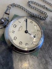 Vintage Service Army Wind Up Pocket Watch Antique 