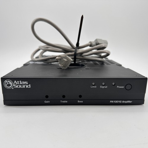 Atlas sound pa1001g 100w mixer - atlas,