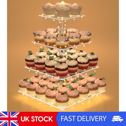 Tier acrylic cupcake stand - 4,