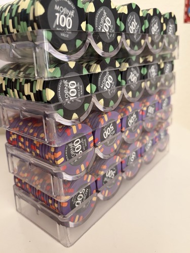400 ceramic poker chips - 400,
