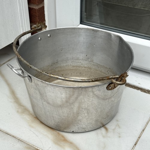 Vintage large aluminium - large, jam