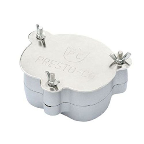 Dental aluminium denture flask - aluminium,