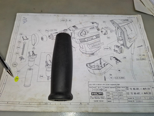 Hilti comfort side - , handle