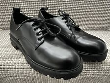 Zara Mens Black Lace Up Chunky